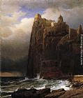 William Stanley Haseltine Coastal Cliffs painting